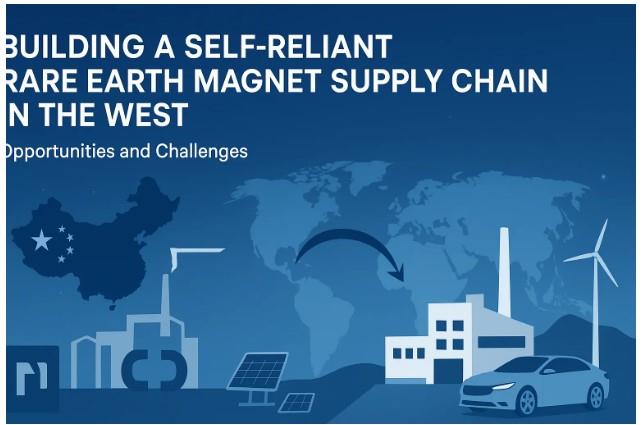 ایجاد یک زنجیره تأمین خودکفا برای آهنربای عناصر خاکی کمیاب: فرصتها و چالشها